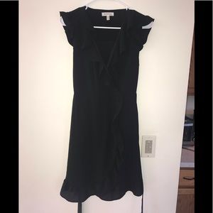 Monteau Black flowy dress.